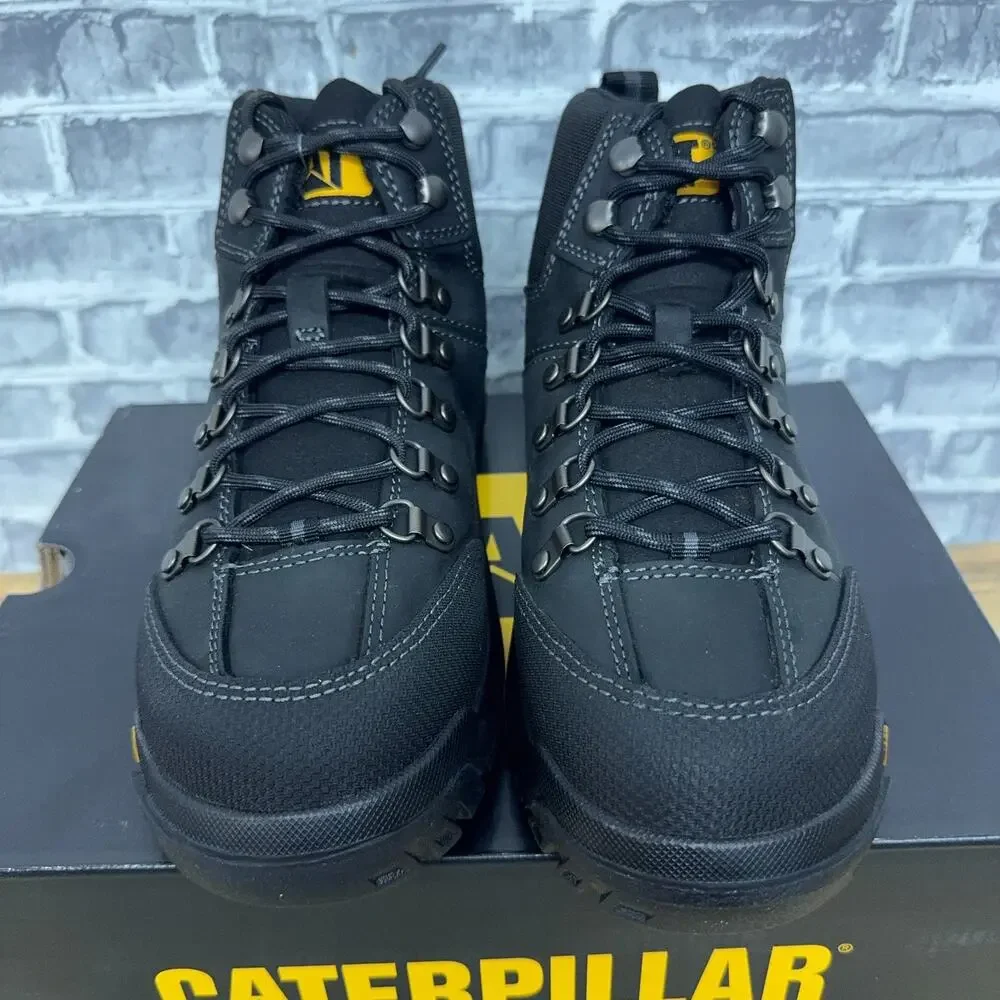 Caterpillar Men Threshold Waterproof Soft Toe Work Boot P74129 Mens Size 7 New
